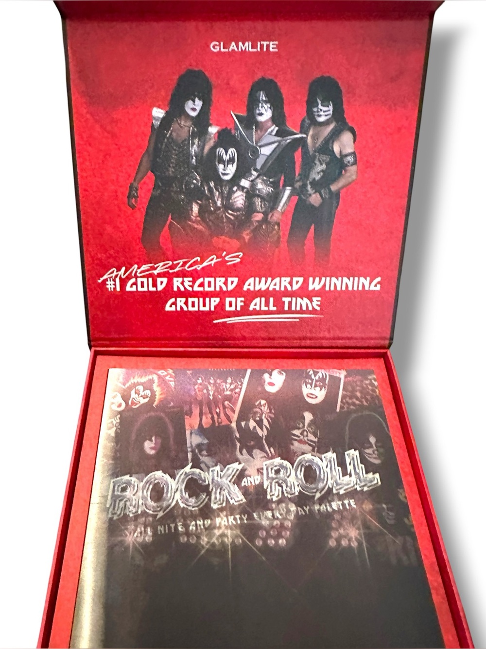 Glamlite x KISS "Rock and Roll All Nite and Party Every Day" Palette NIB GOTH